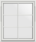Original Alu 100, Vridfönster utsida stängt SP 2:1