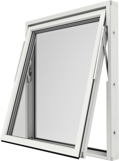 Vridfönster för brandfönster